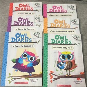 Scholastic Owl Diaries Colorful Book Collection